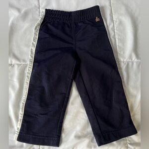 Gap Boys Sweat Pants Navy Blue with White Stripe Athletic